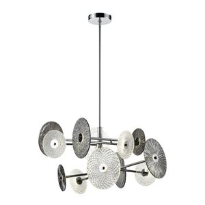 Dream Catcher 37'' Wide Integrated LED Chandelier - Chrome 1