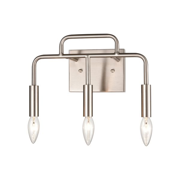 Park Slope 13'' Wide 3-Light Vanity Light - Brushed Nickel