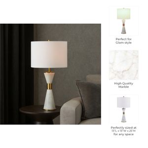 NOELGATE WHITE LAMP 25 (IN) 8