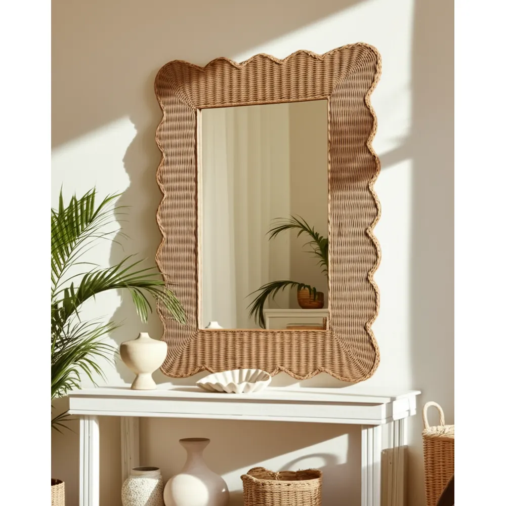 CABOTPORT TAN MIRROR 44 (IN)