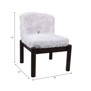 TODDWIND WHITE CHAIR 32 (IN) 10