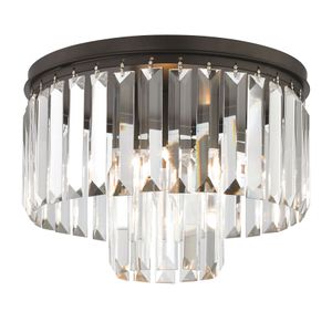 Palacial 12'' Wide 1-Light Flush Mount - Oil Rubbed Bronze 1