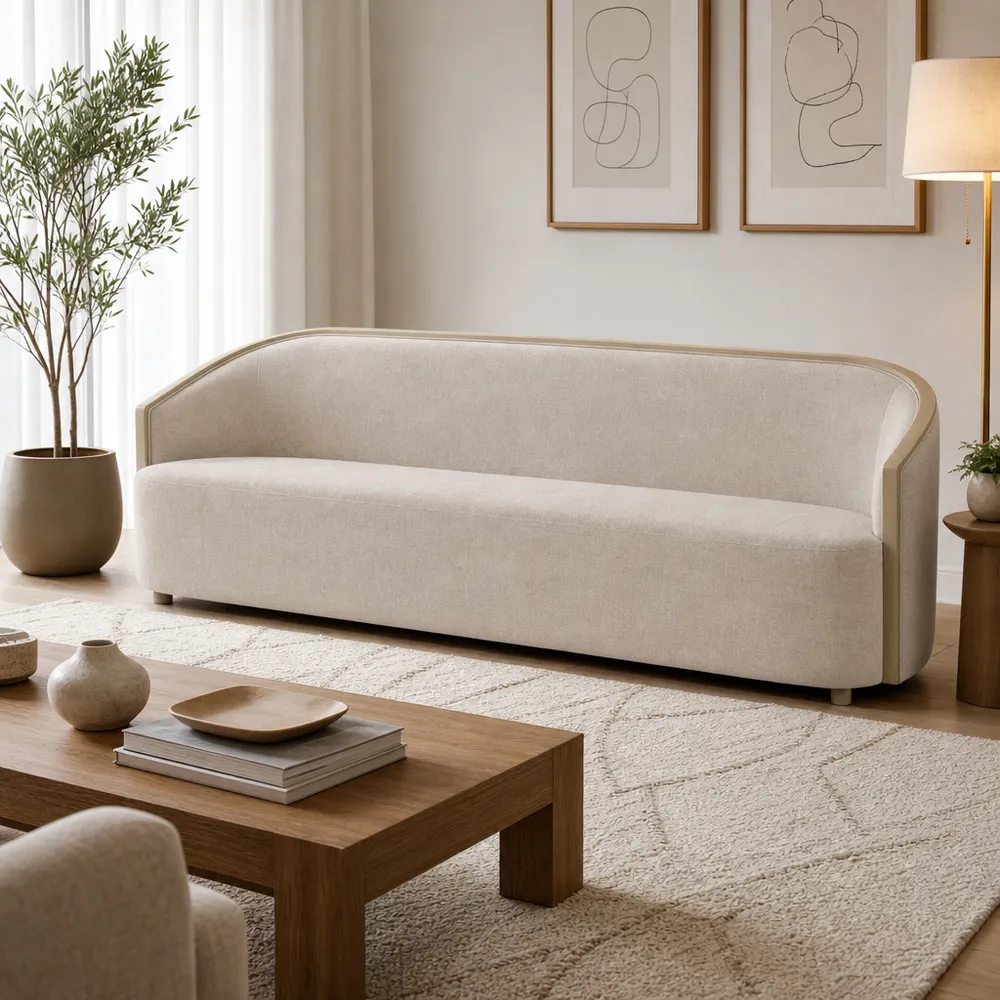 NORMAPORT IVORY SOFA 30 (IN)