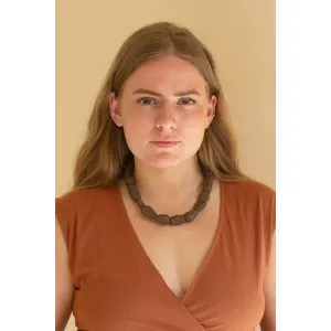 Set of 3 Raffia Necklaces 4