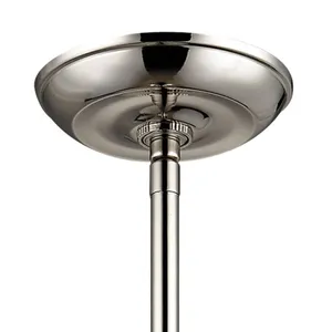 Rutherford 9'' Wide 1-Light Mini Pendant - Polished Nickel 3