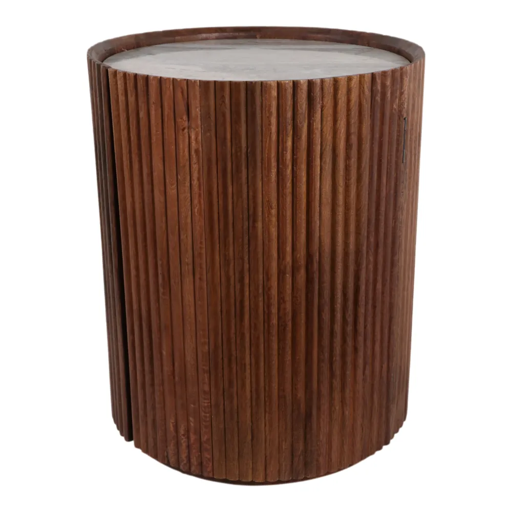 PRESTONPORT BROWN TABLE 20 (IN)