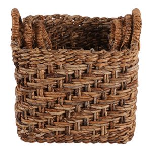ROMANLAKE SET OF 3 BROWN BASKETS 17 (IN) 6