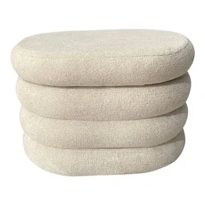 ORRMERE TAN OTTOMAN 18 (IN) 4