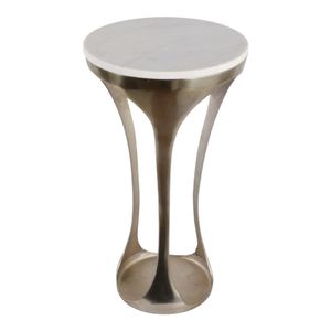 BIRCHFIELD WHITE TABLE 27 (IN) 5