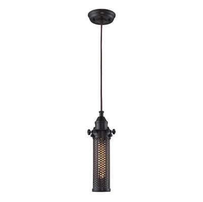 Fulton 4″ Wide 1-Light Mini Pendant - Oil Rubbed Bronze