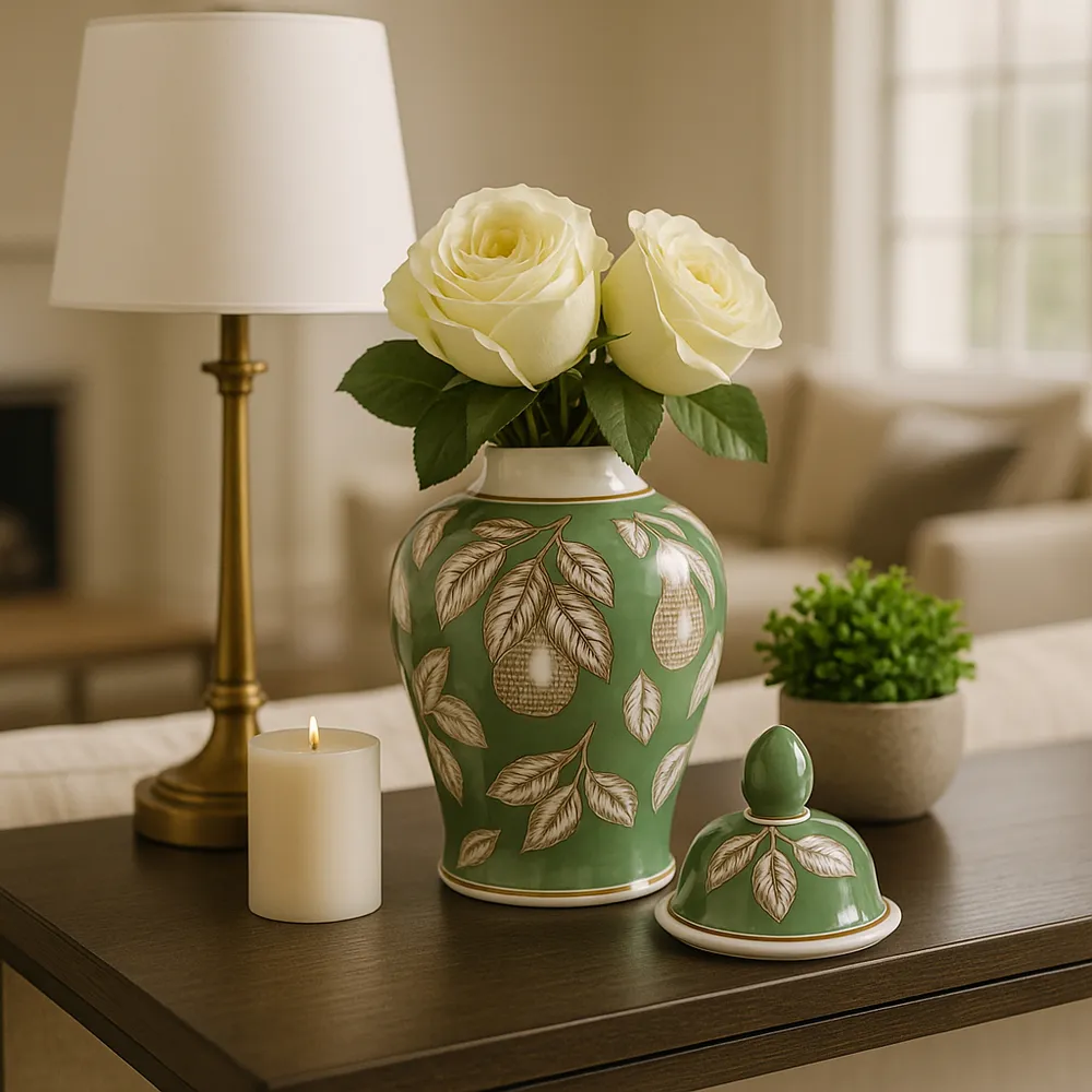 JAKEVIEW GREEN CHINOISERIE 11 (IN)