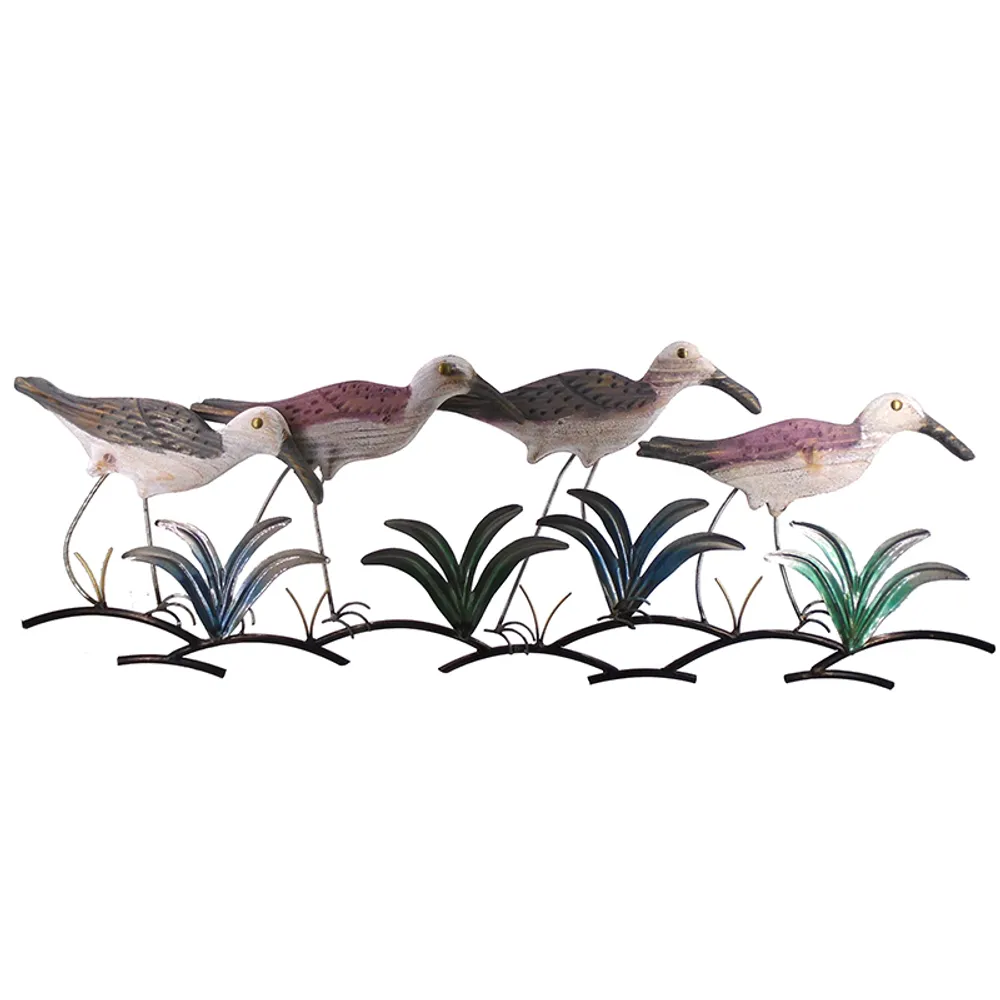 35" SAND PIPER COLLAGE