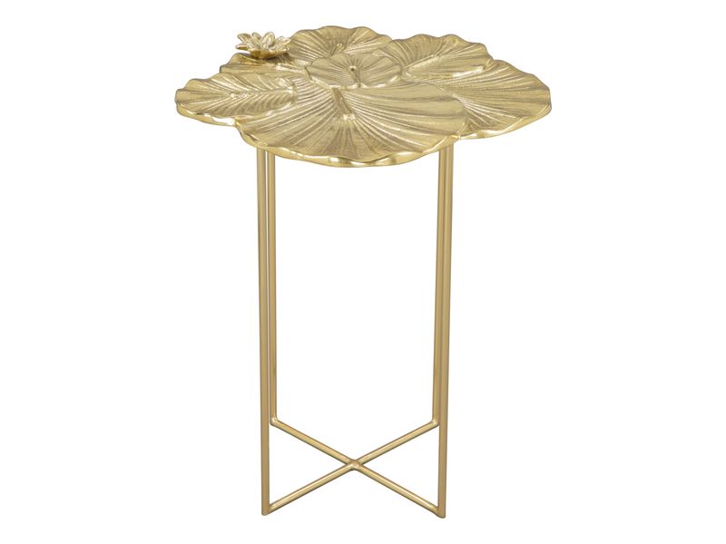 Lotus Side Table Gold 3