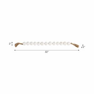 FORDHAMLEY WHITE BEAD 2 (IN) 8