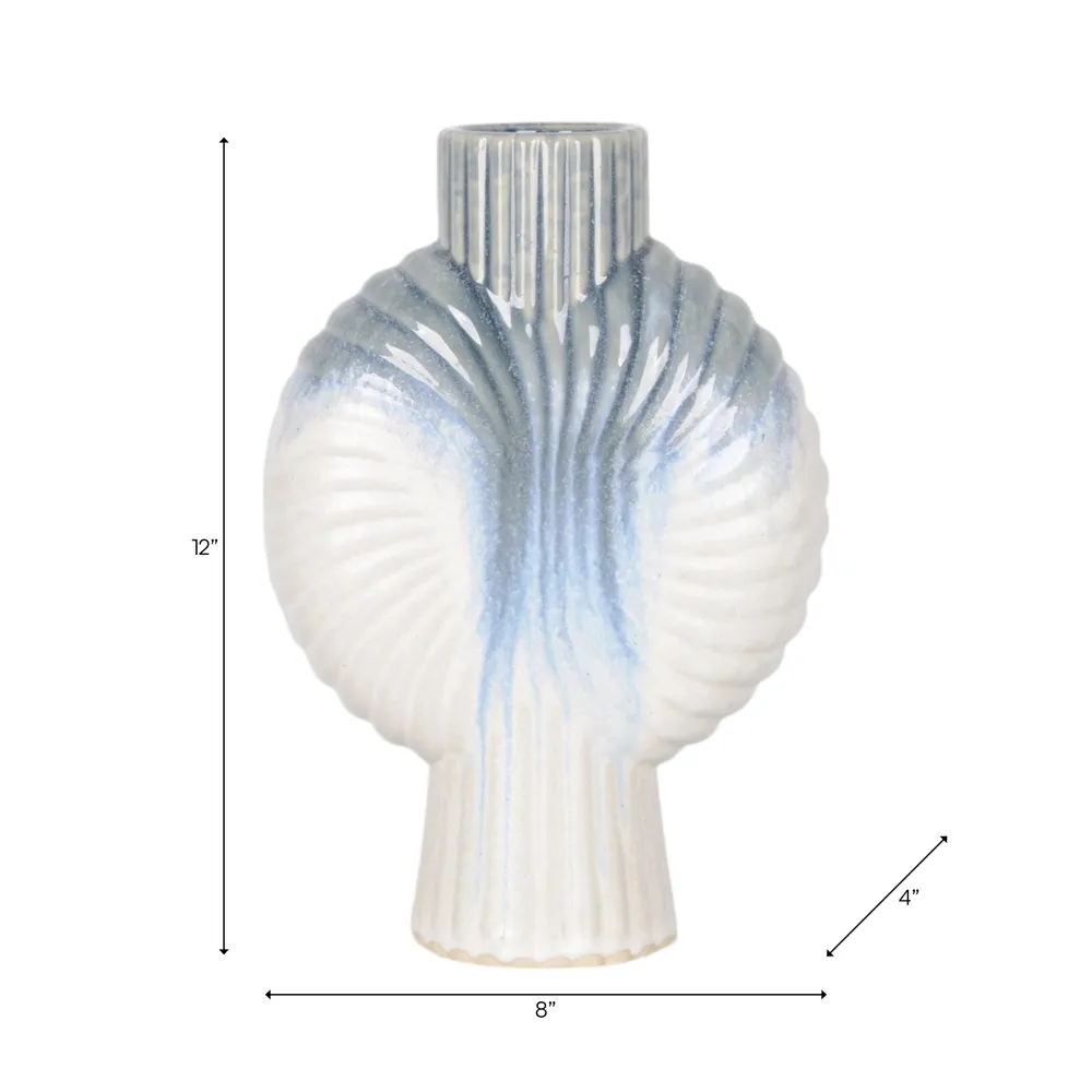 HANSONWORTH BLUE VASE 12 (IN)