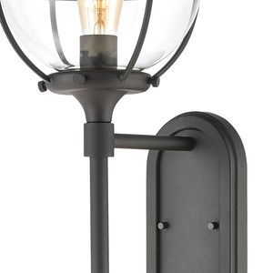 Girard 28'' High 1-Light Outdoor Sconce - Charcoal 4