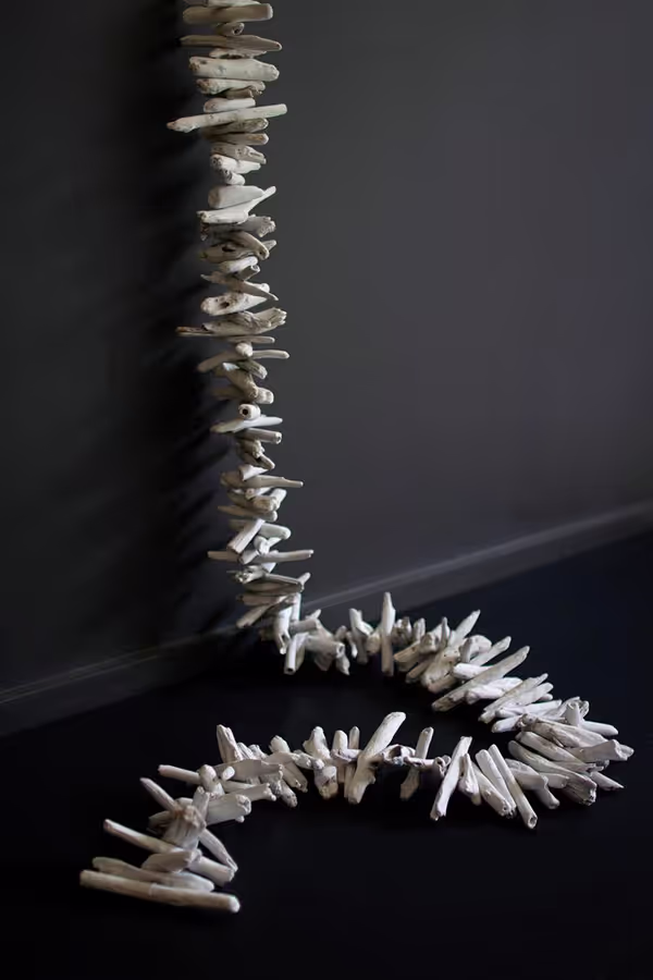Whitewash Driftwood Garland