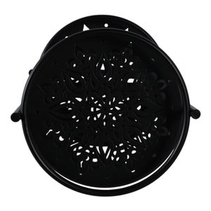 HALTONCROSS BLACK PLANT STAND 22 (IN) 8
