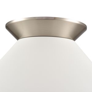 Cavendish 16'' Wide 1-Light Semi Flush Mount - Brushed Nickel 5