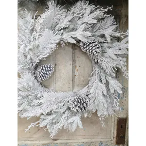 Snowy Winter Morning 4.5in Candle Ring 1