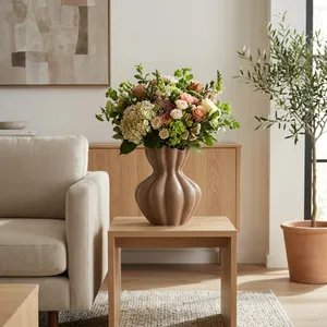 ERWINGROVE BROWN VASE 10 (IN) 2