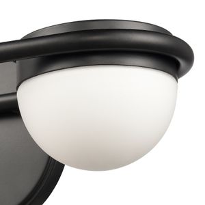 Nelly 14'' Wide 2-Light Vanity Light - Matte Black 6
