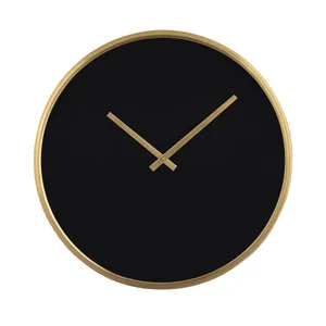 Onyx Wall Clock - Black 1