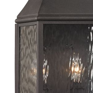 Forged Jefferson 19'' High 2-Light Outdoor Sconce - Charcoal 2