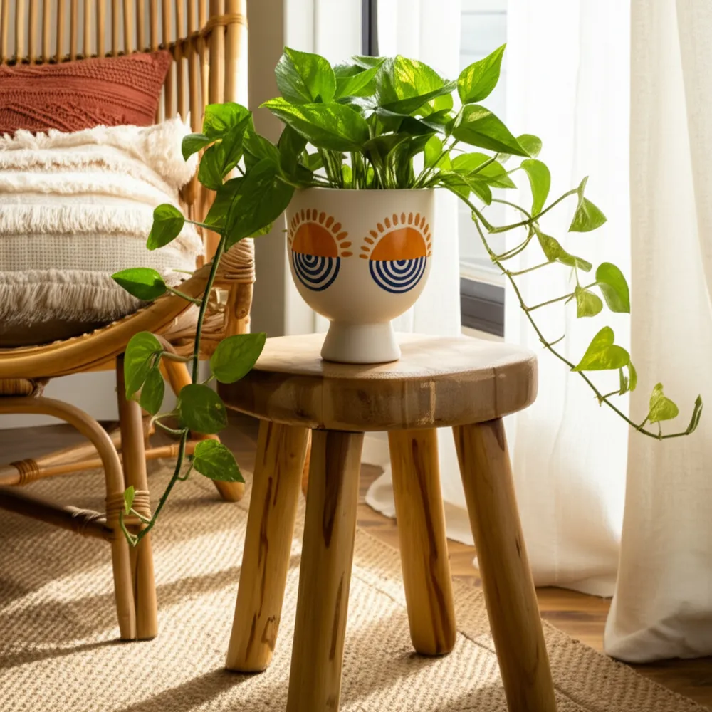 FOSTERMOOR WHITE PLANTER 7 (IN)