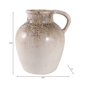 MAXWELLROSE IVORY VASE 13 (IN) 9