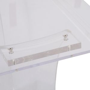 47" DORSEY ACRYLIC CONSOLE TABLE 5