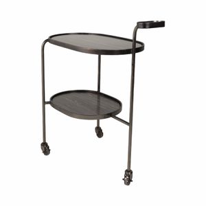 COLINOAK GRAY BAR CART 33 (IN) 3