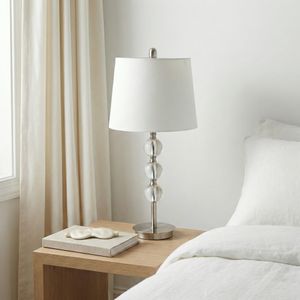 CLARAHAVEN SET OF 2 SILVER LAMPS 27 (IN) 2