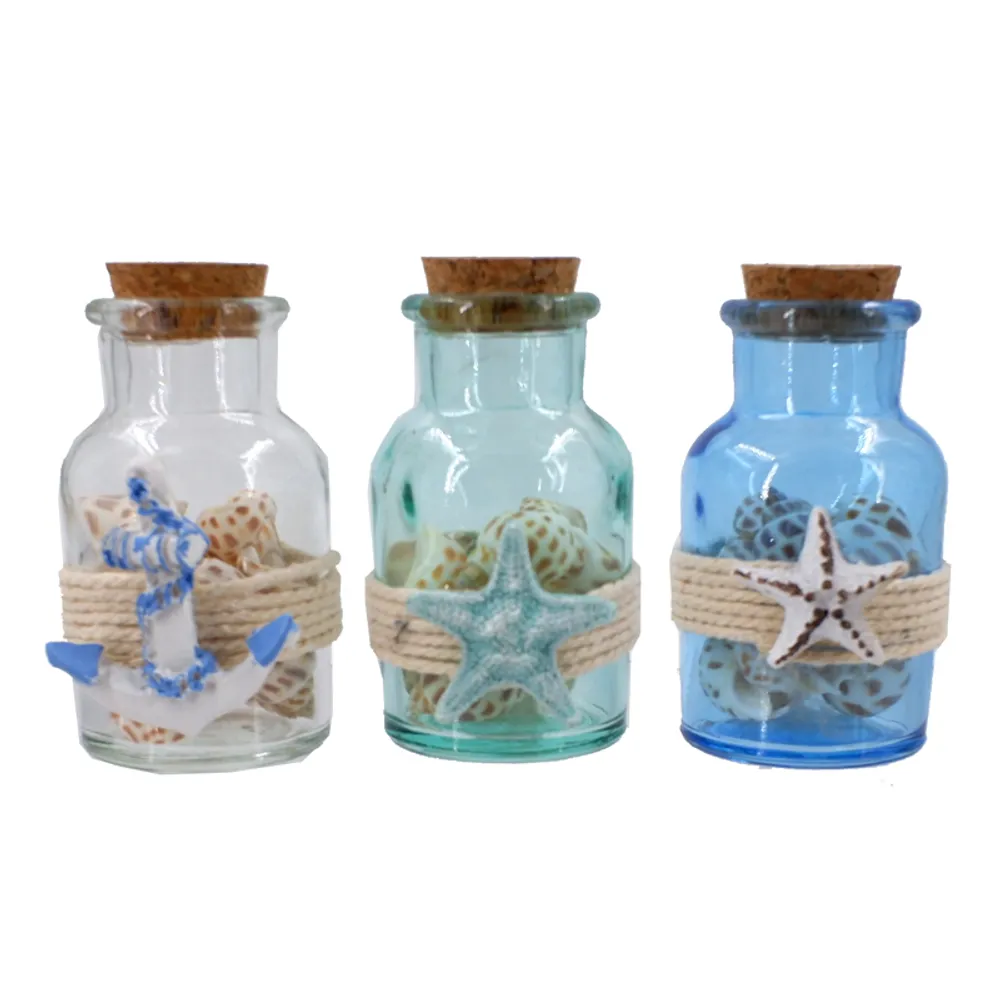 3-1/2" BOTTLE WITH STARFISH 3-ASST