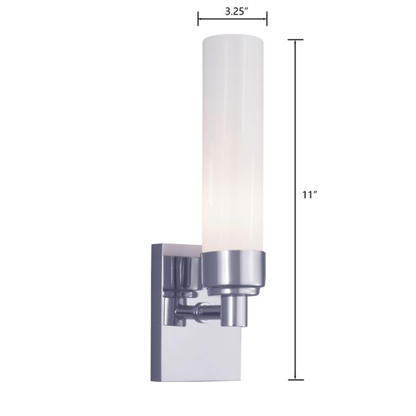Alex 11'' High 1-Light Sconce - Chrome