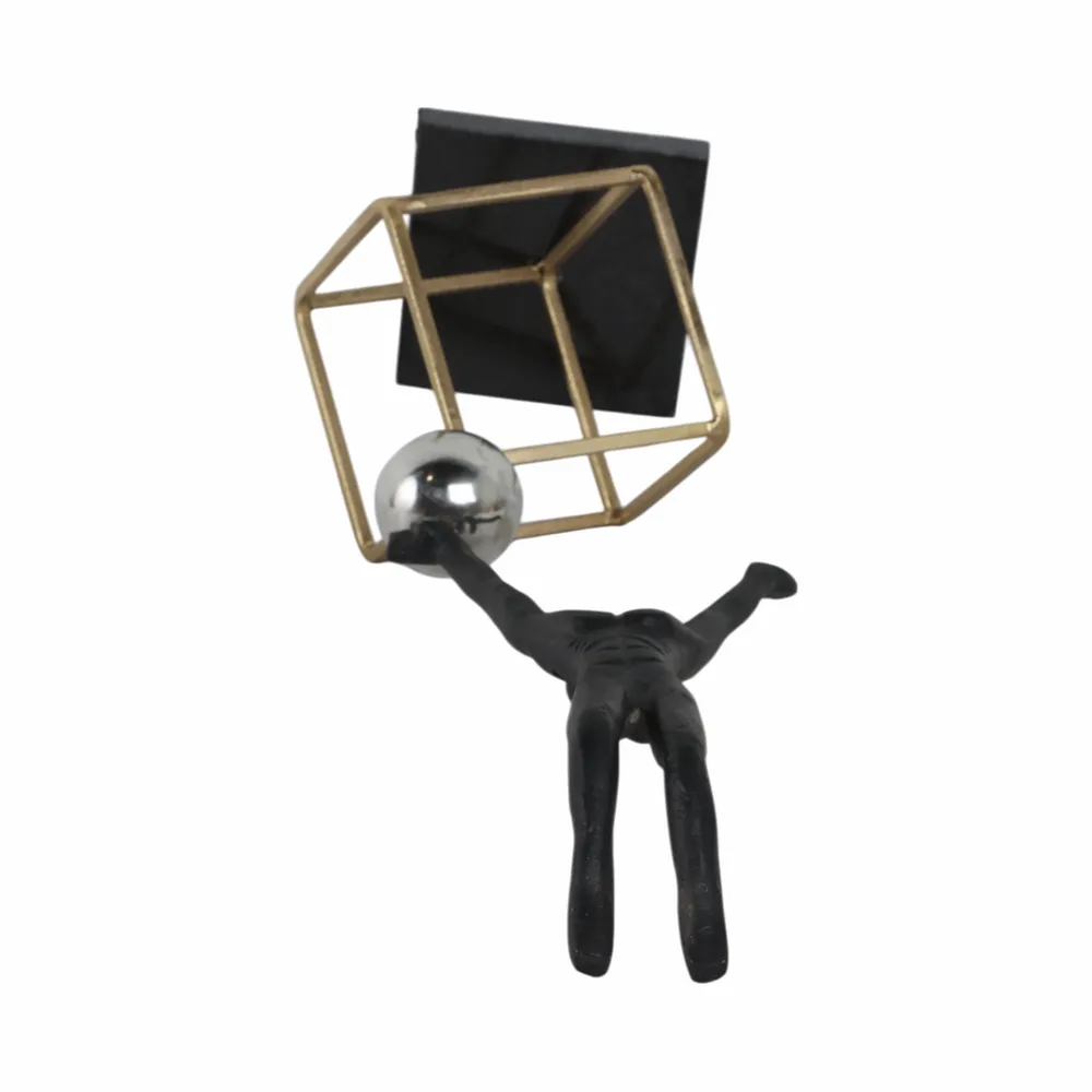 ASHSIDE BLACK DECOR 19 (IN)