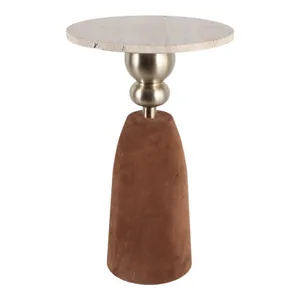 CAXTONWIND WHITE TABLE 23 (IN) 3