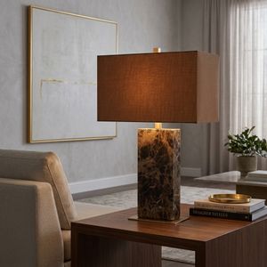 RUTHWOOD BROWN LAMP 27 (IN) 10