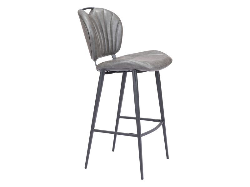 Terrence Barstool Vintage Gray 7