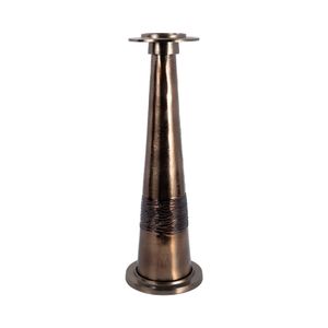 BRUNOGATE BRONZE CANDLE HOLDER 21 (IN) 5