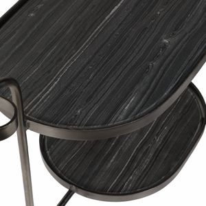 COLINOAK GRAY BAR CART 33 (IN) 6