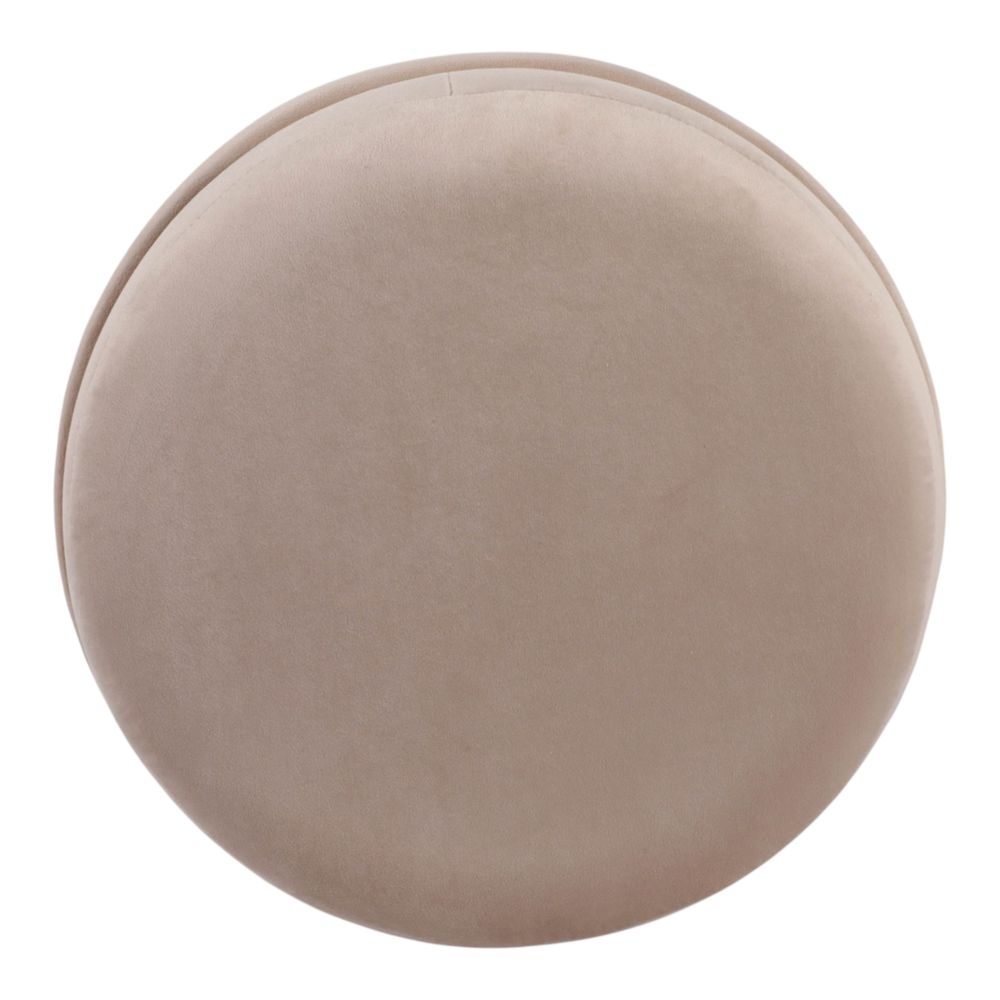 HADLEYTON IVORY OTTOMAN 18 (IN)