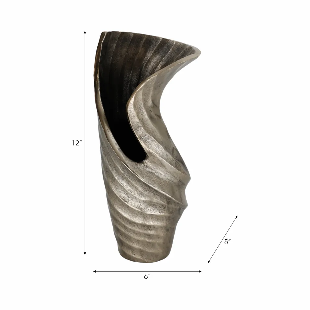 MILTONMOOR SILVER VASE 12 (IN)