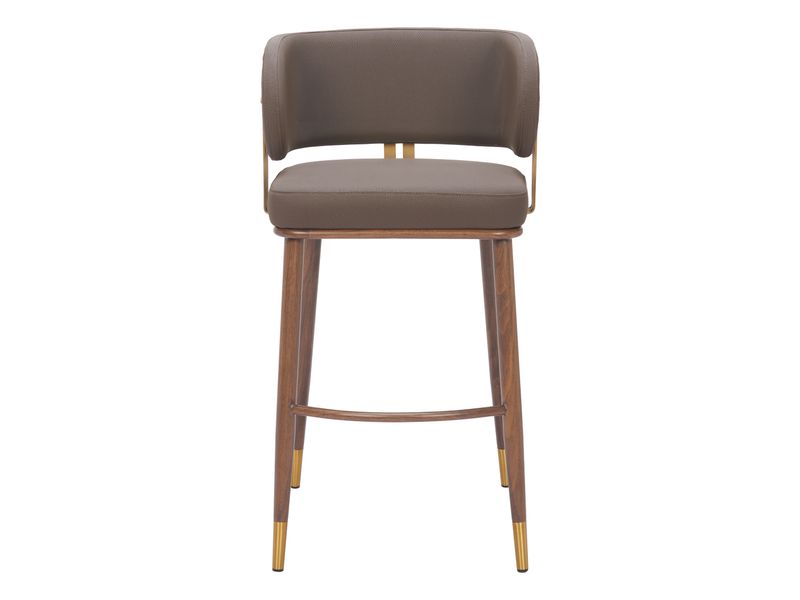 Brew Barstool Brown & Walnut 4