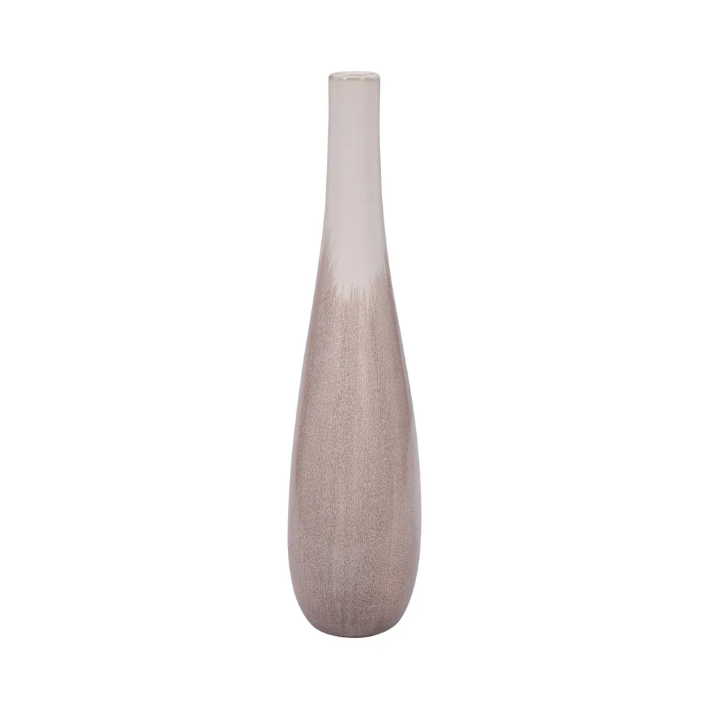 GASTONLAND WHITE VASE 16 (IN)