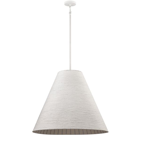 Sophie 30'' Wide 4-Light Pendant - White Coral
