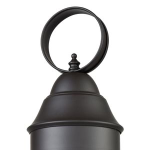 Onion 19'' High 1-Light Outdoor Post Light - Oil Rubbed Bronze 3