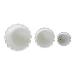 CASPERBROOK SET OF 3 WHITE PLANTER 13 (IN) 4