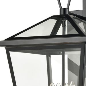 Main Street 21'' High 4-Light Outdoor Sconce - Black 2