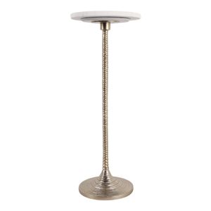 FALTONLEY WHITE ACCENT TABLE 26 (IN) 5